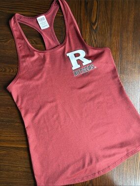 Victoria's Secret PINK Racerback Tank - Rutgers University